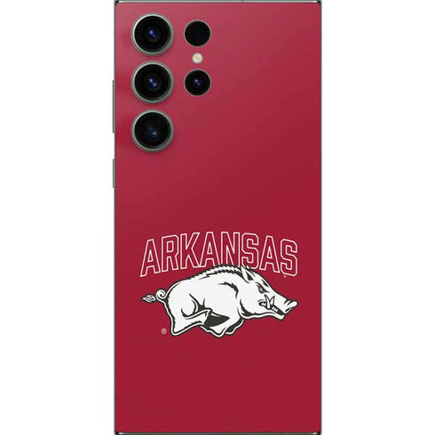 University of Arkansas-Fayetteville Razorbacks Logo Galaxy S25 Ultra Skin